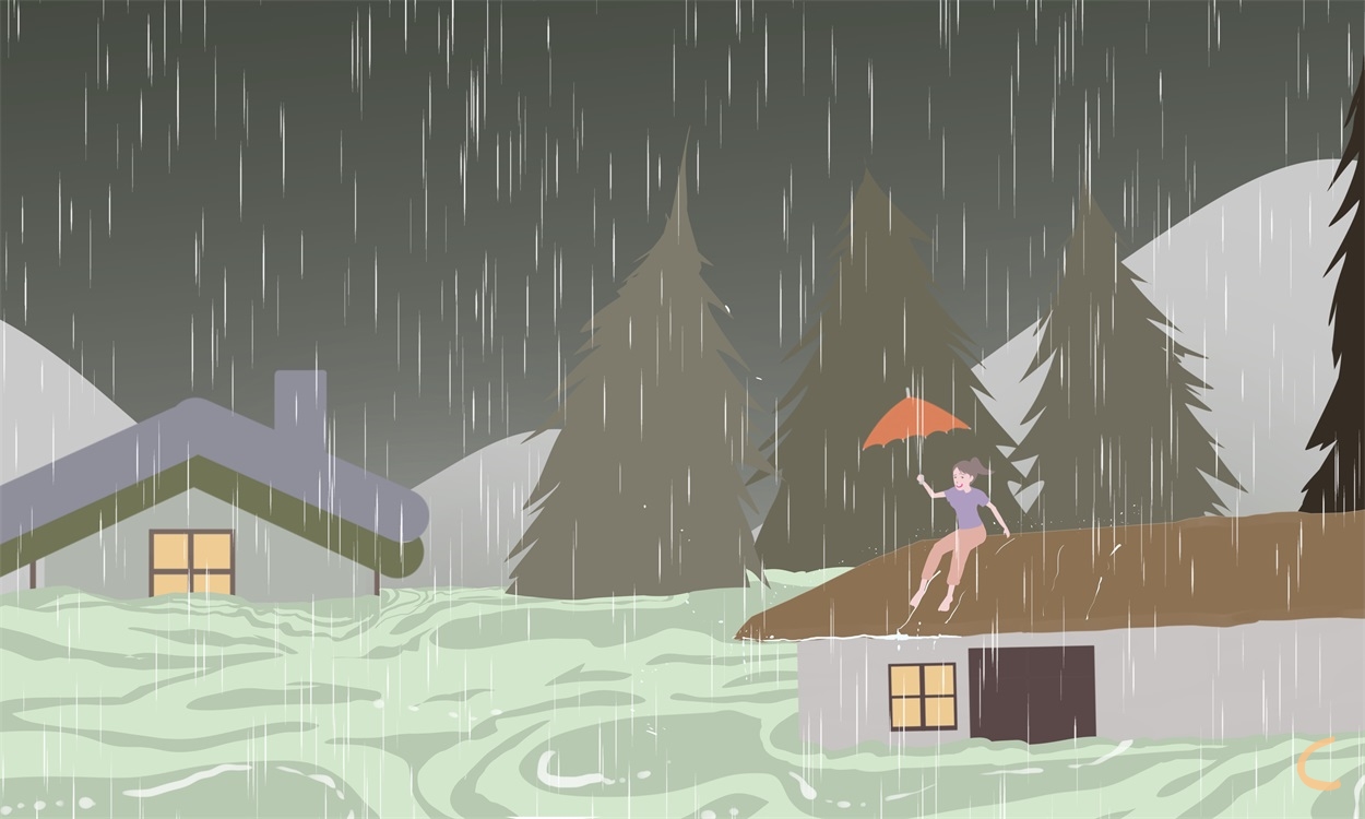 关于天气下雨的好句子